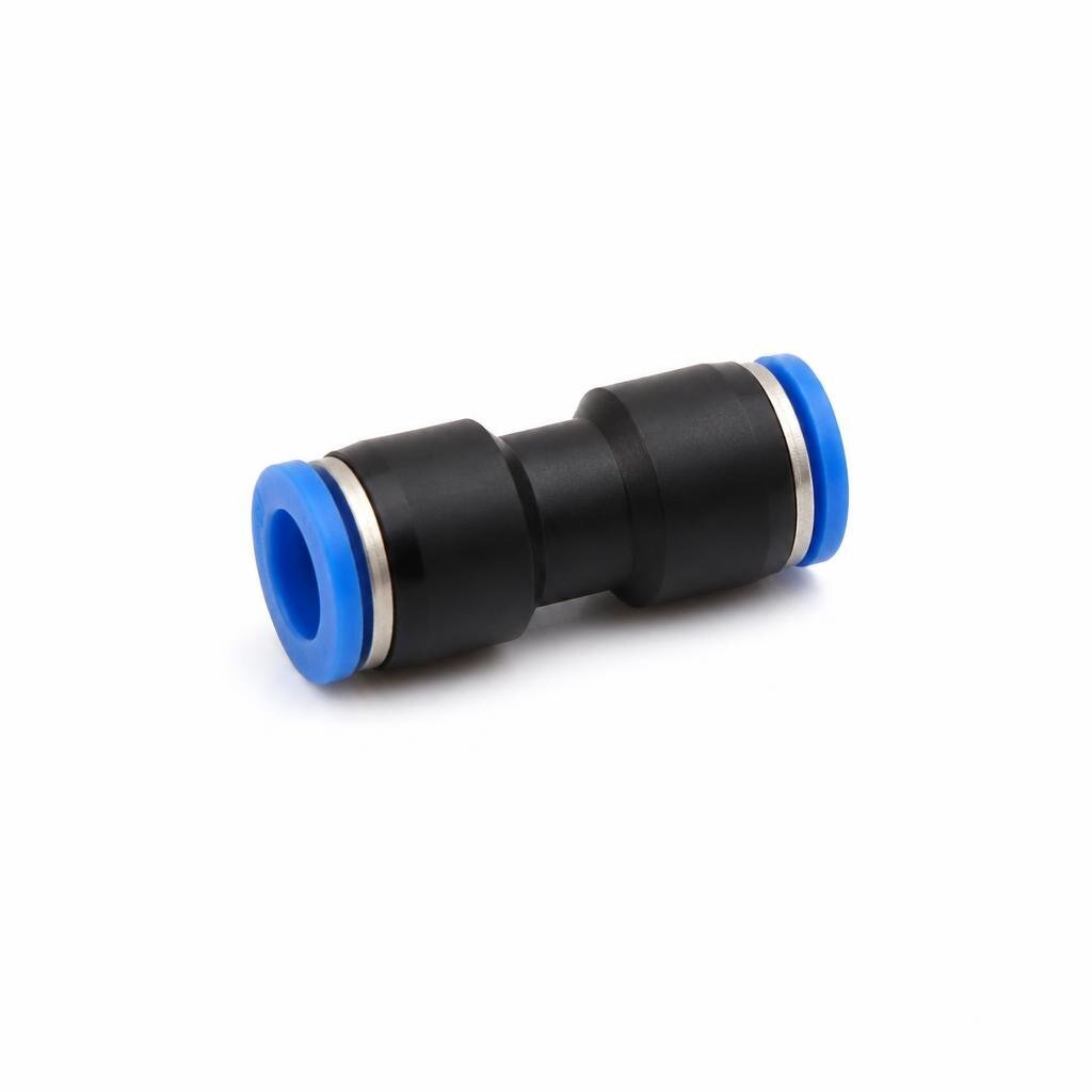 PU-16-16 16MM X 16MM UNION STRAIGHT PNEUMATIC FITTING