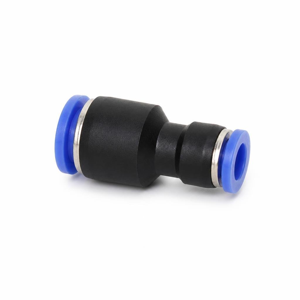 PG-08-06 8MM X 6MM UNION REDUCER PNEUMATIC FITTING