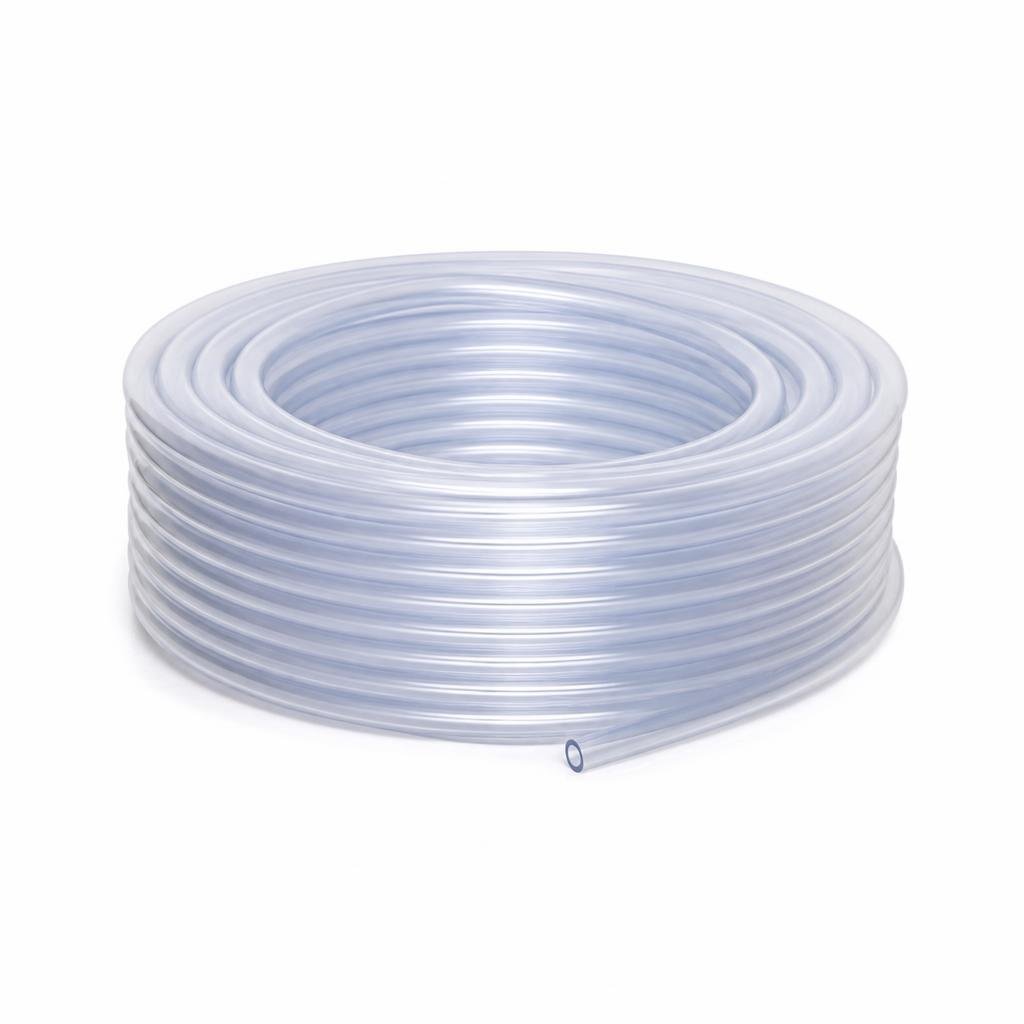 6MM X 100M PU HOSE - CLEAR