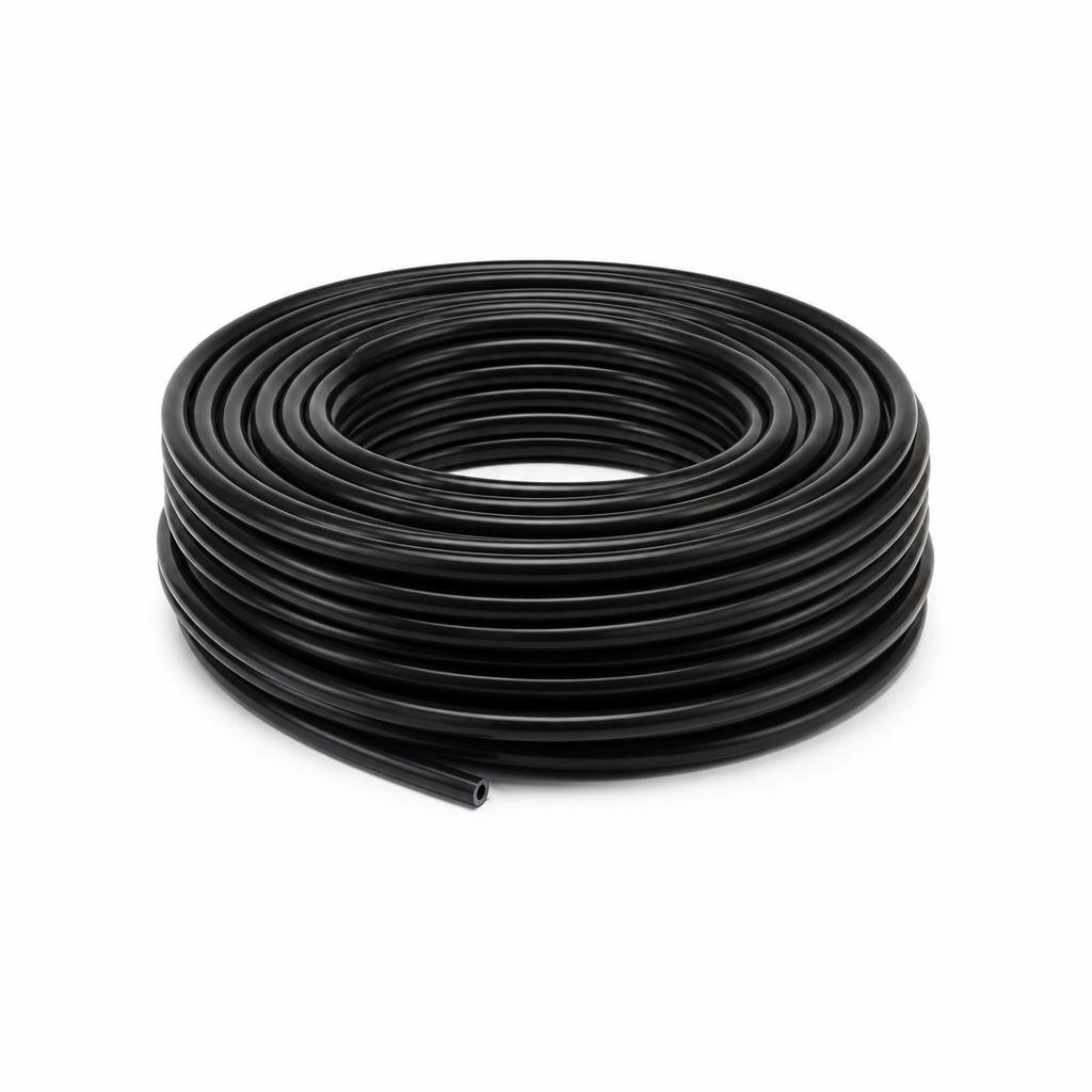 16MM X 100M PU HOSE - BLACK