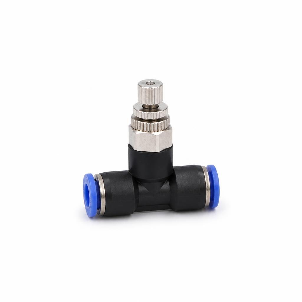 K1 0.8MM MISTING NOZZLE WITH 6MM PNEUMATIC TEE