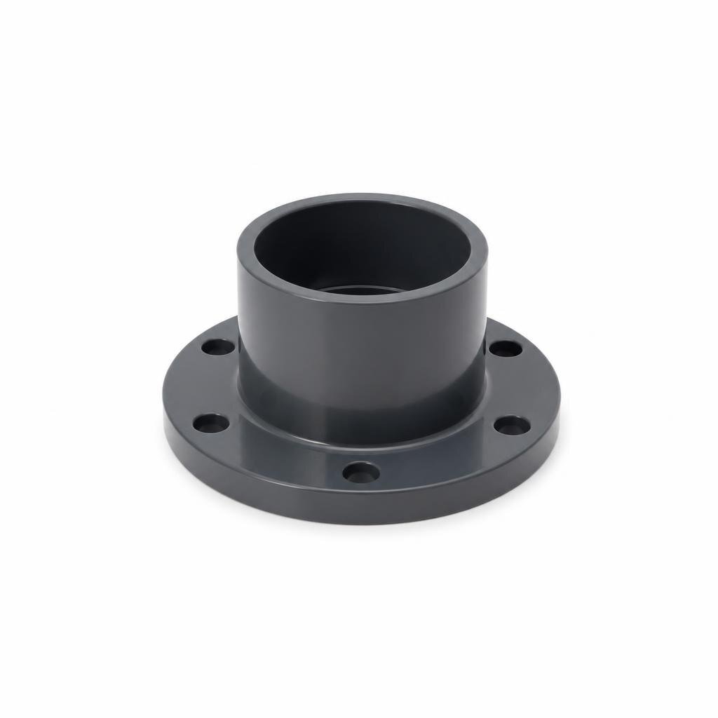 150MM PVC FLANGE SOCKET BS