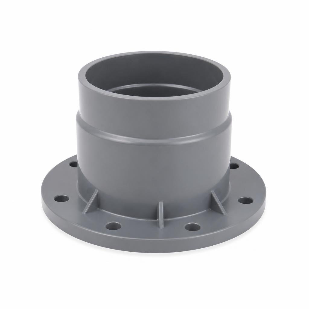 168MM PVC FLANGE SOCKET BS