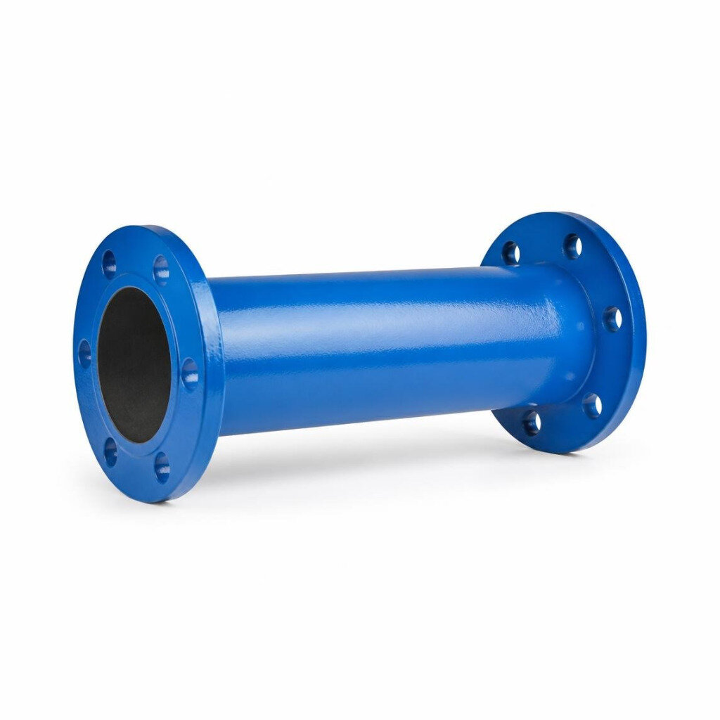 100MM X 12" D.I SHORT PIECE-DF FLANGE DRILL