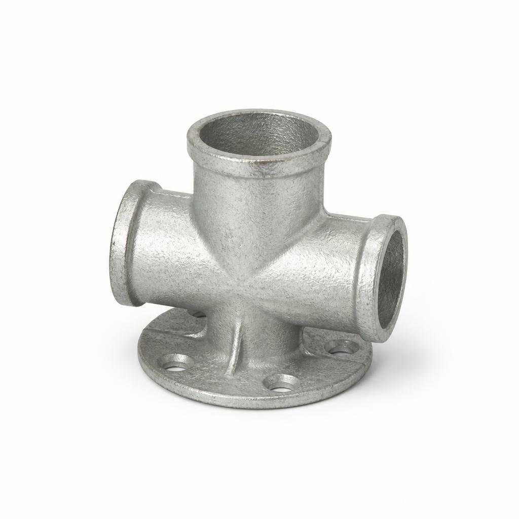 40MM G.I ROUND FLANGE - TE