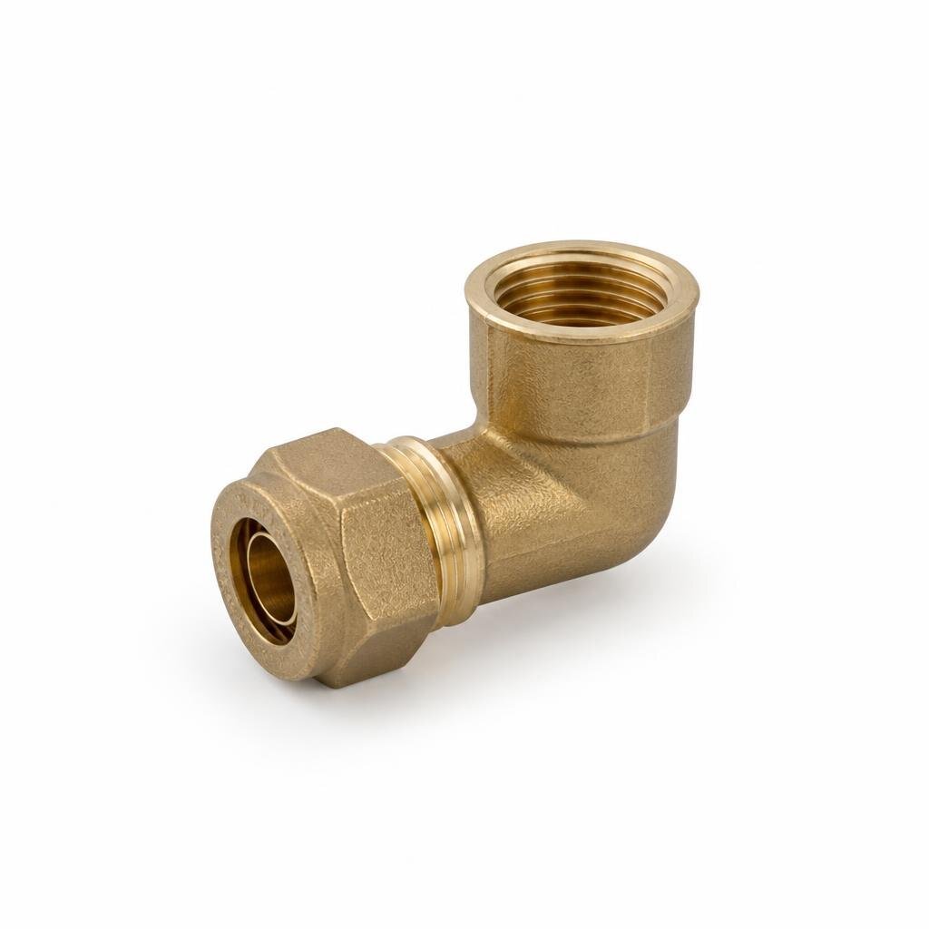 15MM COMPRESSION WALL PLATE ELBOW C X FI