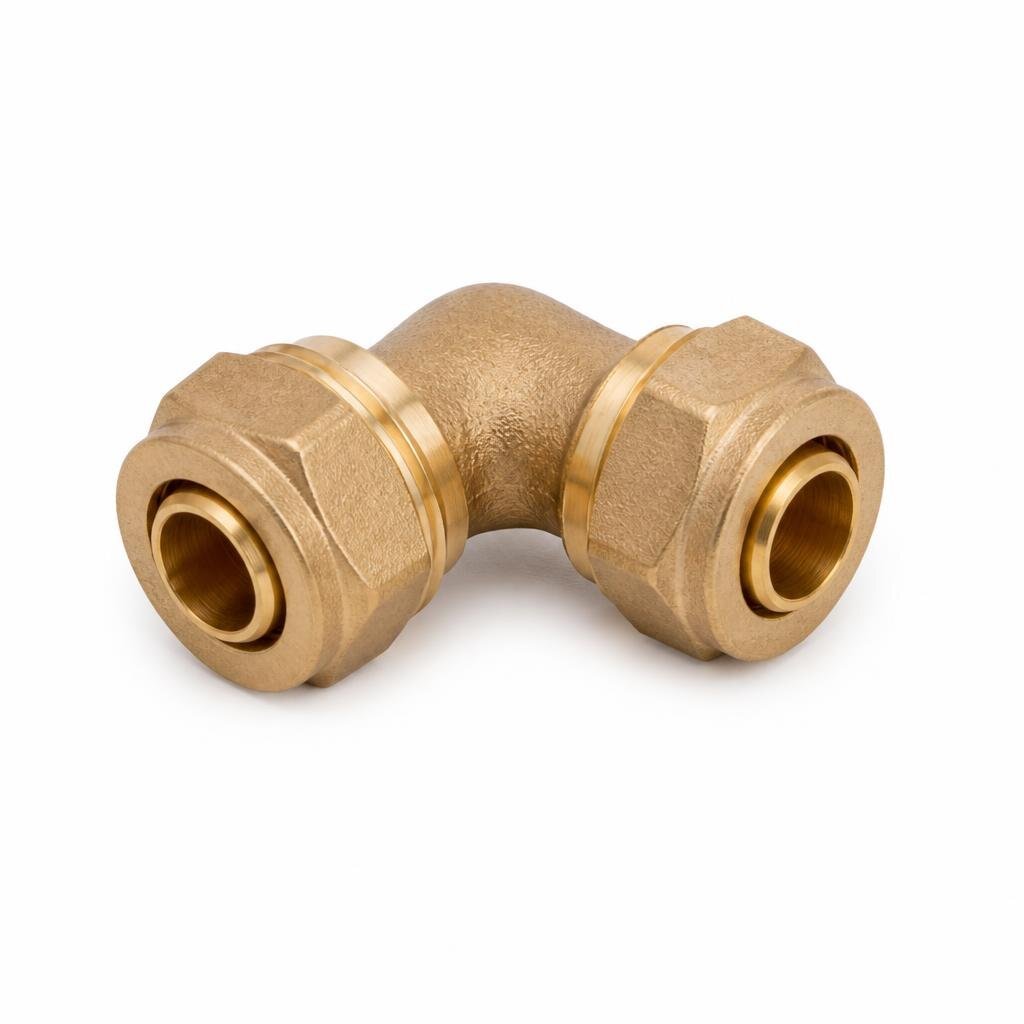 15MM COMPRESSION WALL PLATE ELBOW FI X FI