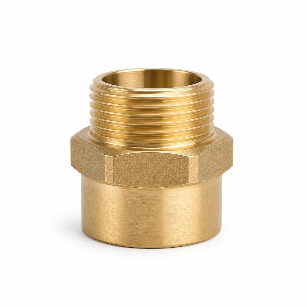 1/2" BRASS ADAPTOR - 25MM