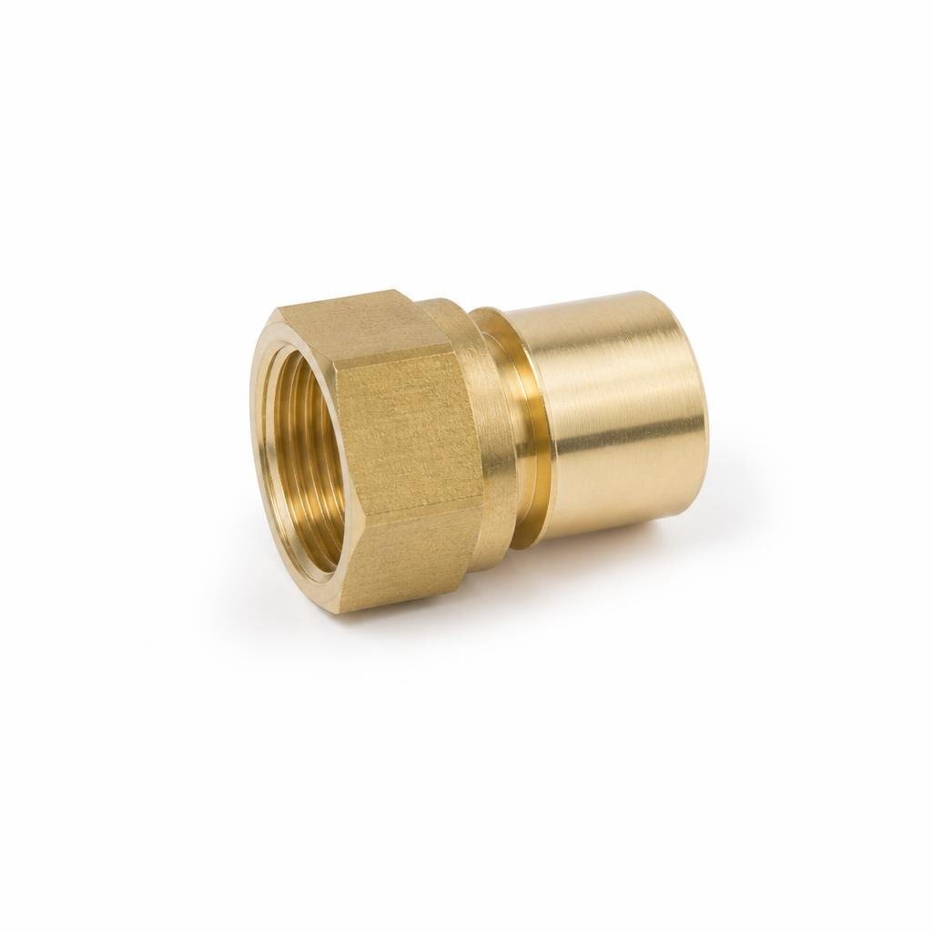 6722 1/2" X 30MM BRASS ADAPTOR (D TYPE)