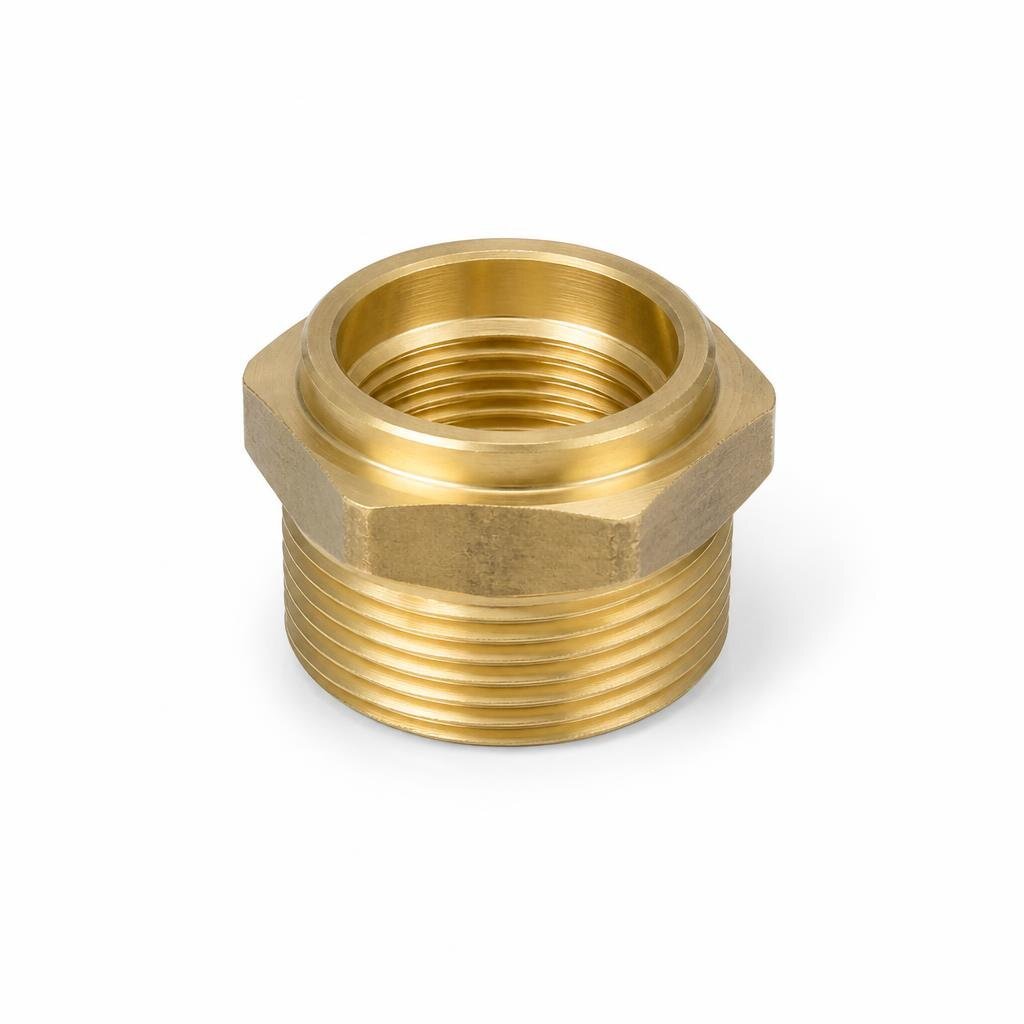 6502 1/2" X 1" BRASS REDUCING BUSH
