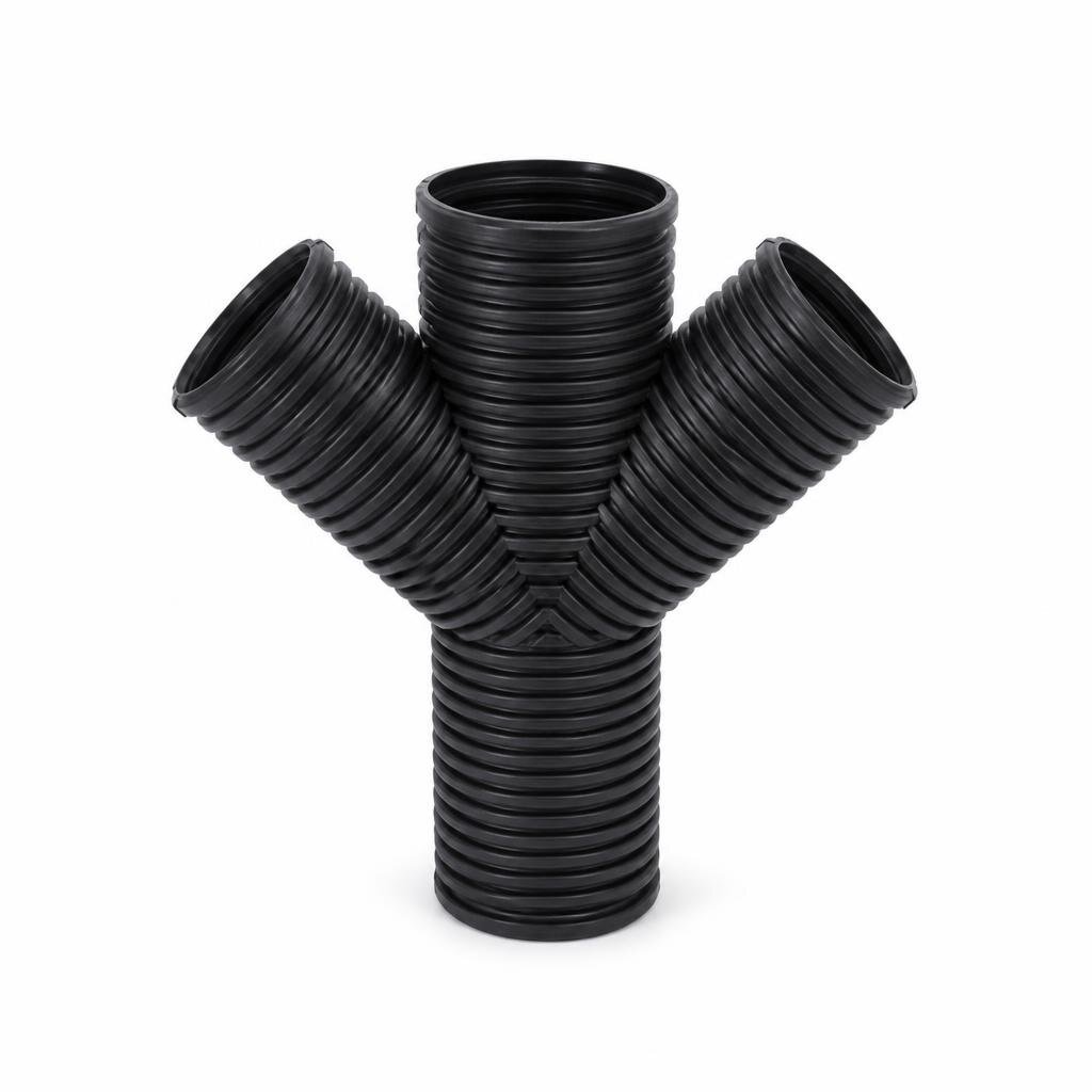 160MM HDPE CORRUGATED DRAINAGE EQUAL Y