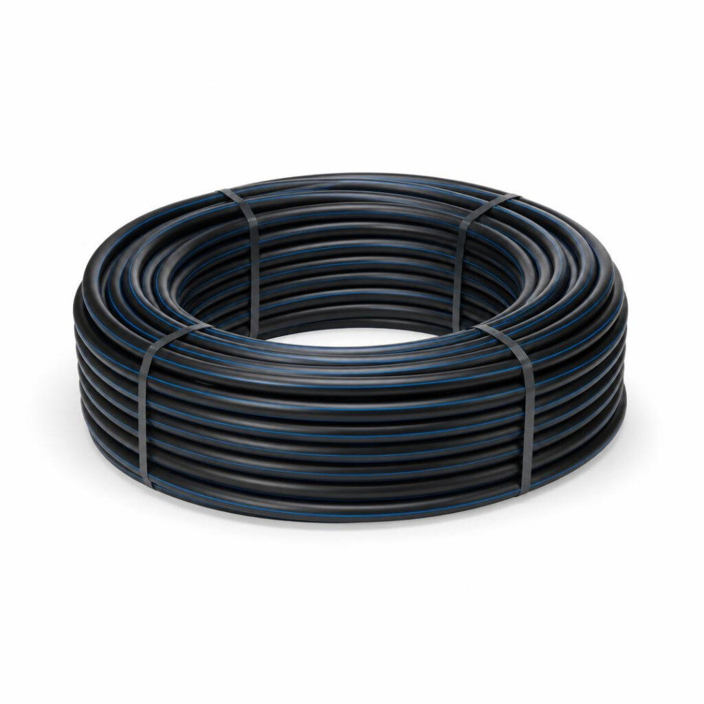 HANSEN 25MM X 100MTR HDPE POLY PIPE PN12.5