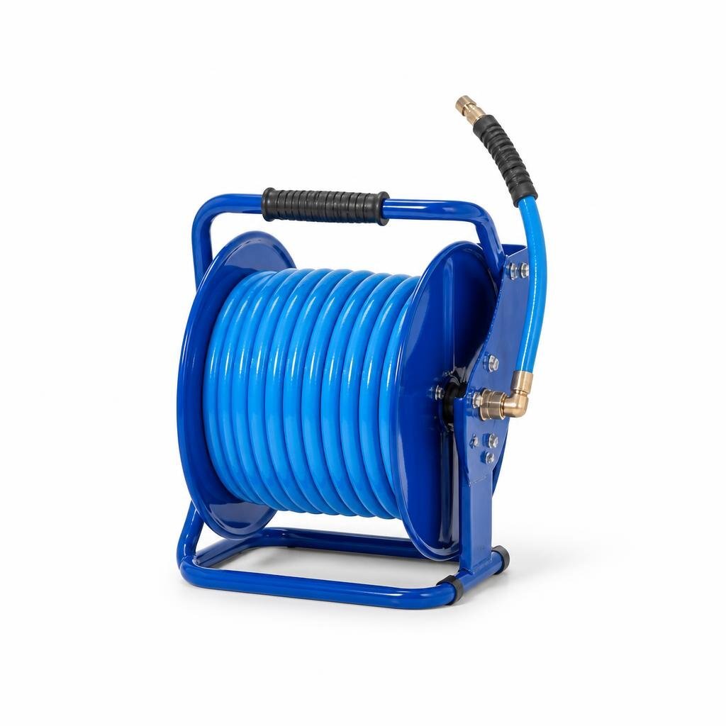 THB 6.5MM X 10M PU AIR HOSE REEL