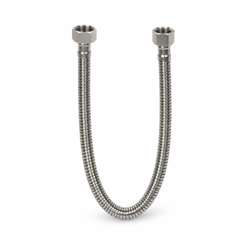 S-LINE 10" SPRING S/S FLEXIBLE HOSE