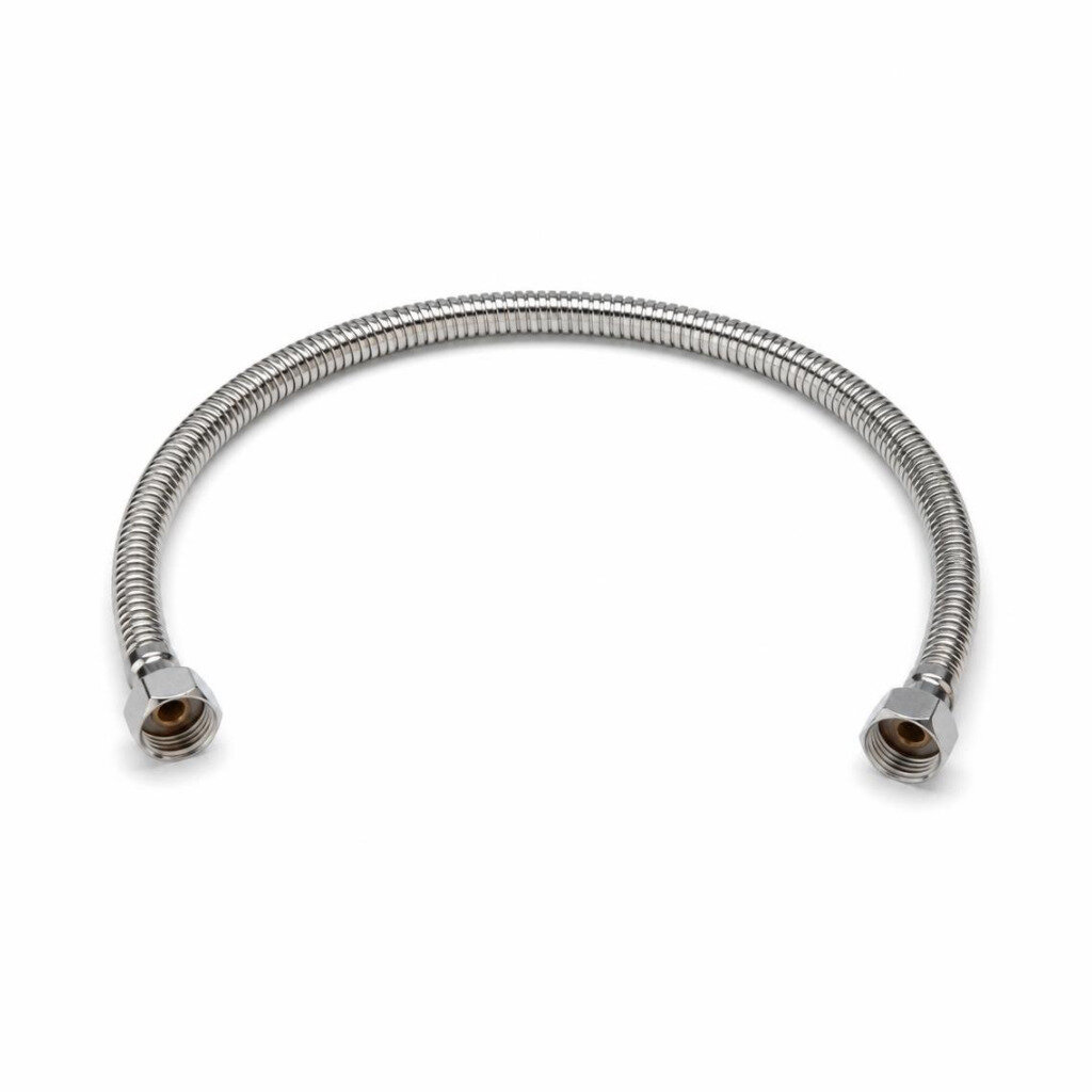 S-LINE 14" SPRING S/S FLEXIBLE HOSE