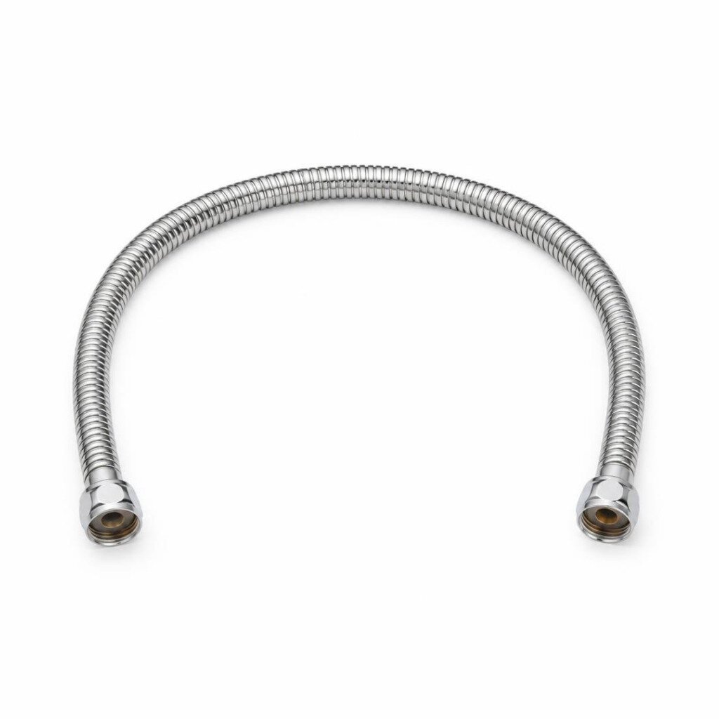 S-LINE 18" SPRING S/S FLEXIBLE HOSE