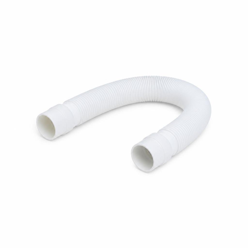 8" PVC FLEXIBLE HOSE - WHITE