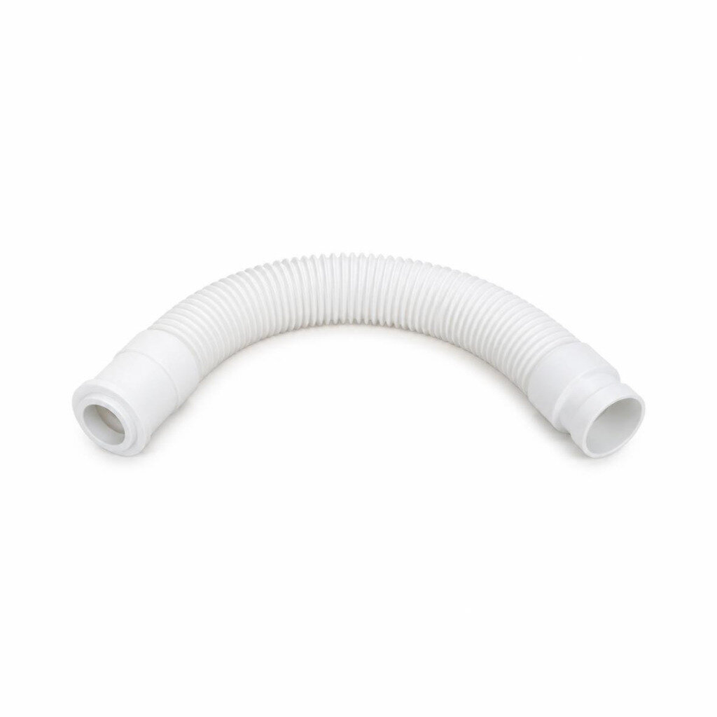 12" PVC FLEXIBLE HOSE - WHITE