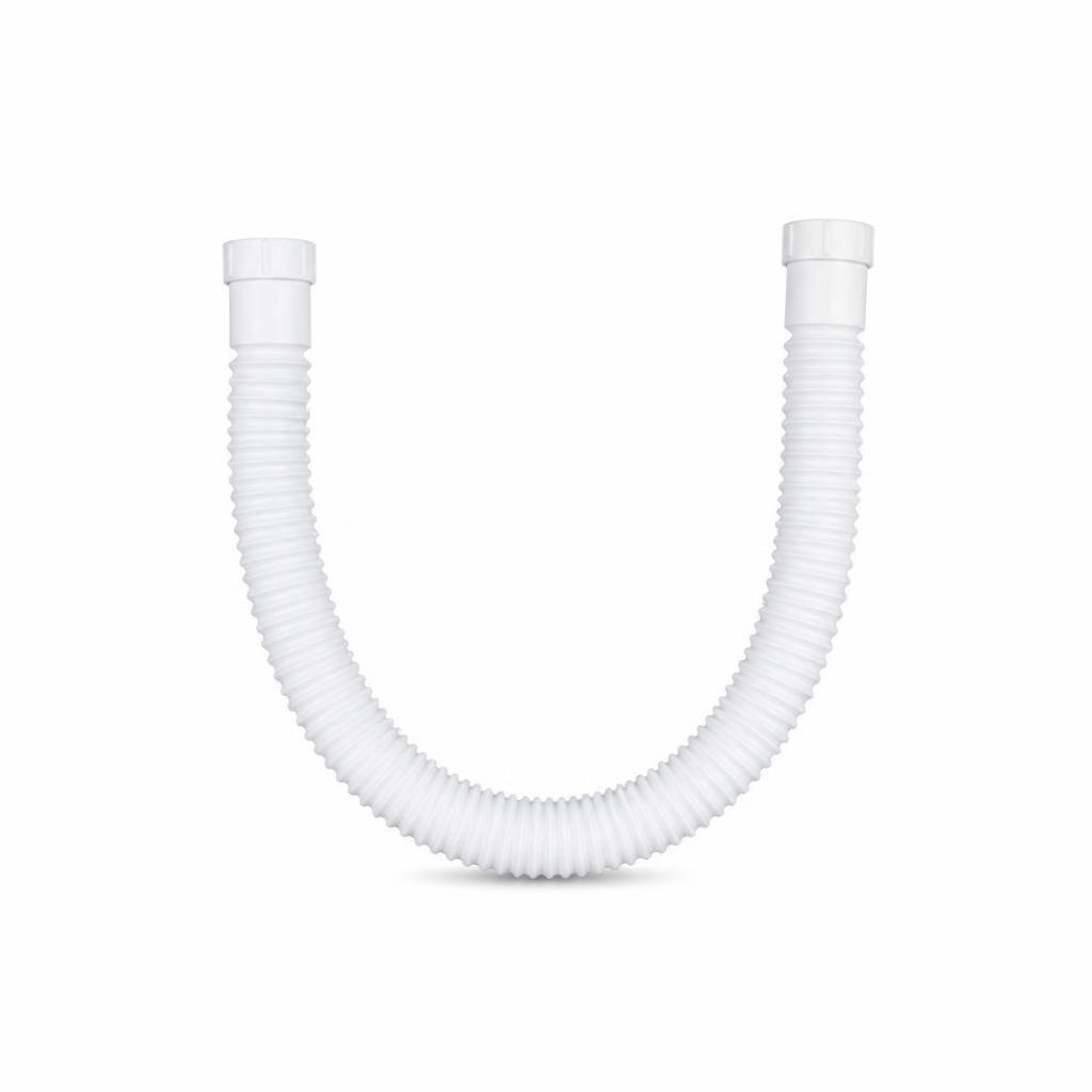 48" PVC FLEXIBLE HOSE - WHITE