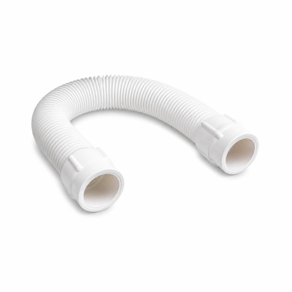JOPEX 12" PVC FLEXIBLE HOSE - WHITE