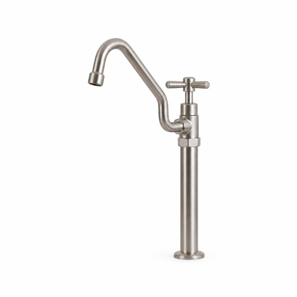 M-B.I. CARE BN-208018 SS201 PILLAR COLD-LINE SINK TAP