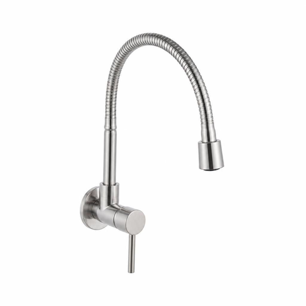 M-B.I. CARE BN-208008 SS304 WALL SINK MONO FLEXIBLE COLD TAP