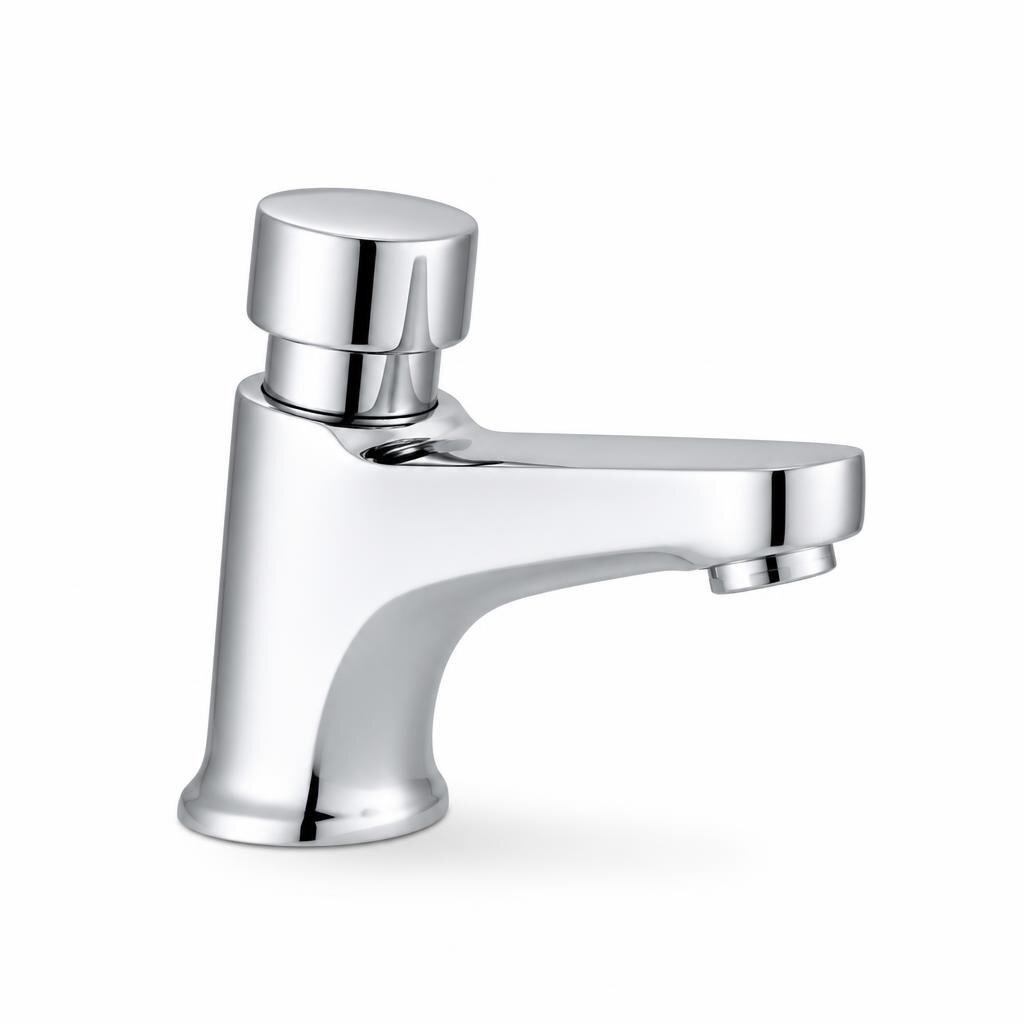 S-LINE 4113SC SELF CLOSING BASIN TAP