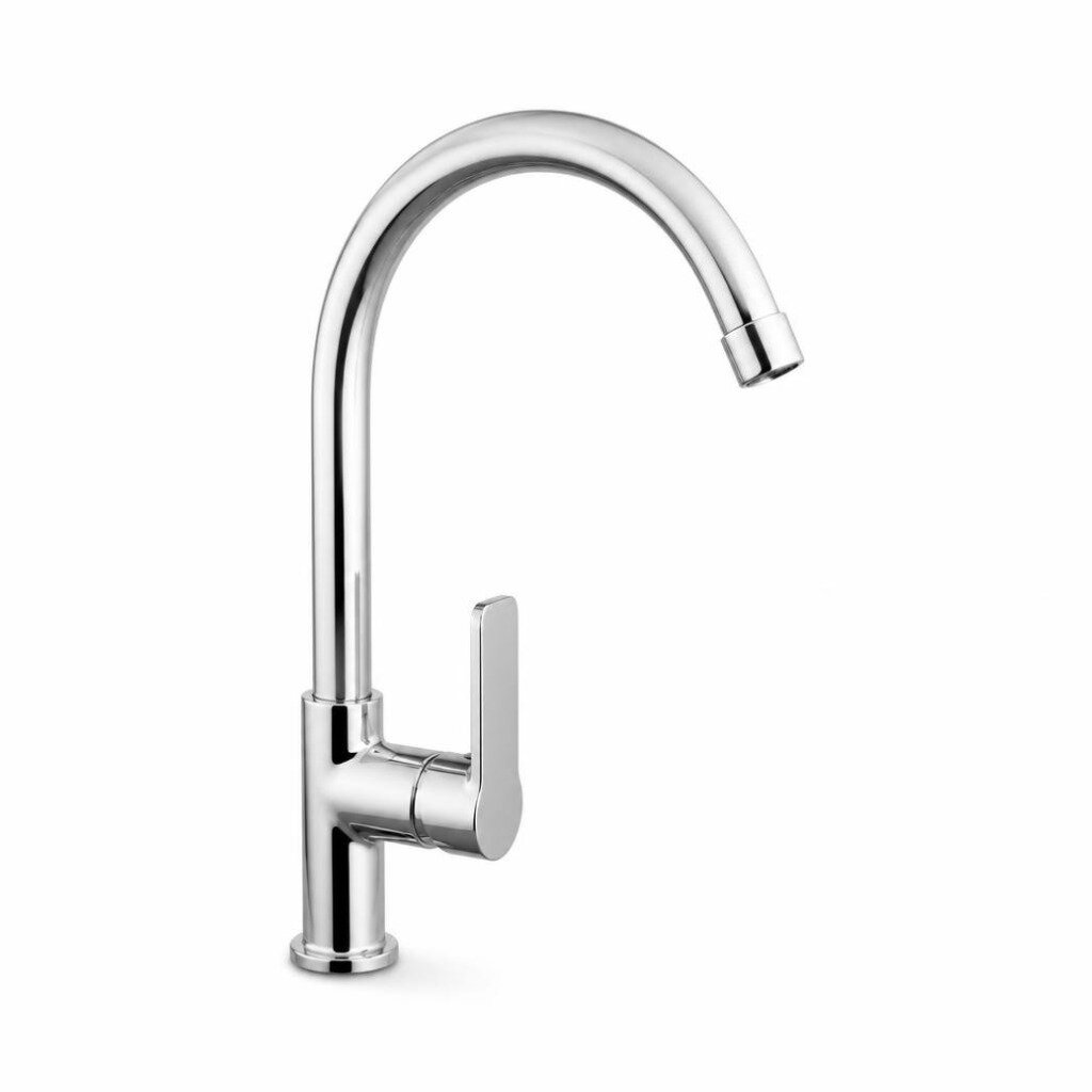 YESSEY SINGLE LEVER ARC PILLAR SINK TAP