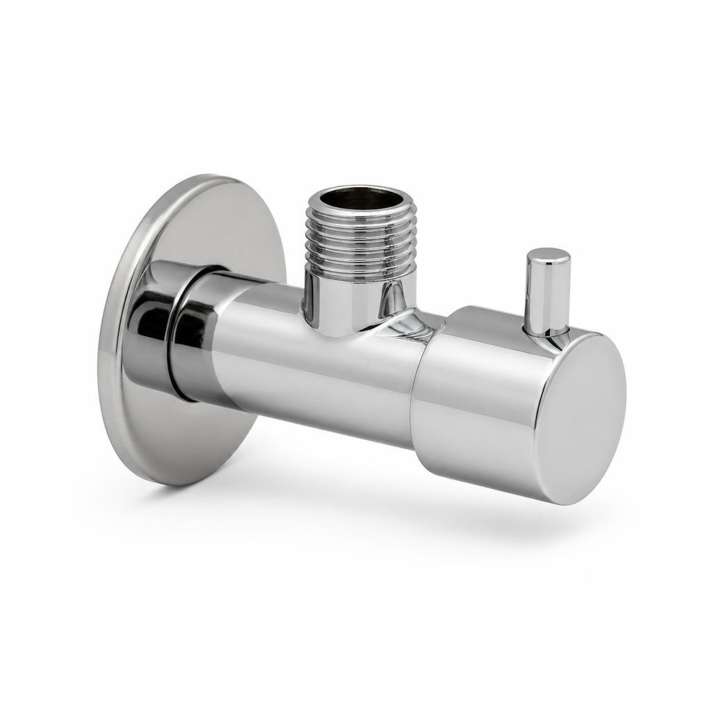 ACTIVE 3118 20MM ALLOY ROUND TYPE CONSEAL STOP COCK