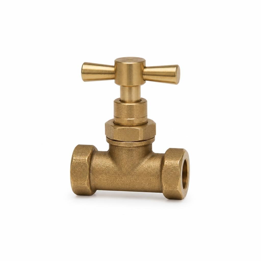 ELISE ESC995 15MM QUICK OPEN BRASS STOP COCK