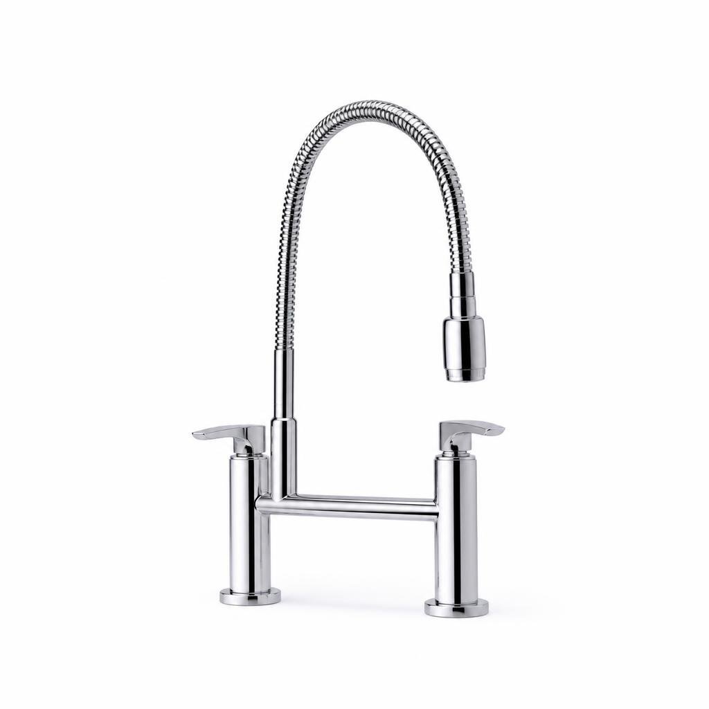 ELISE EP2A 775 1/2" DOUBLE FLEX. PILLAR SINK TAP