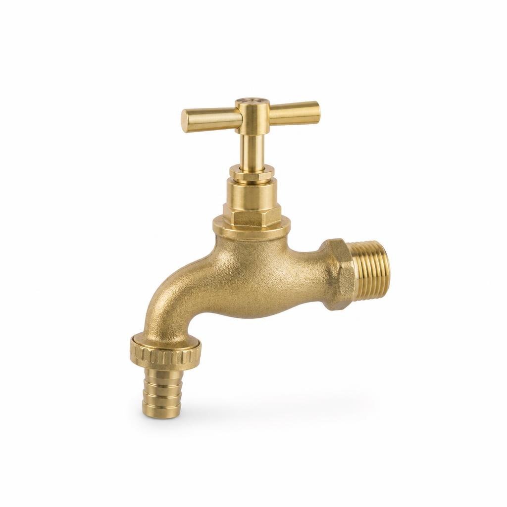 ELISE BC16 15MM BRASS LOCKTYPE BIB TAP