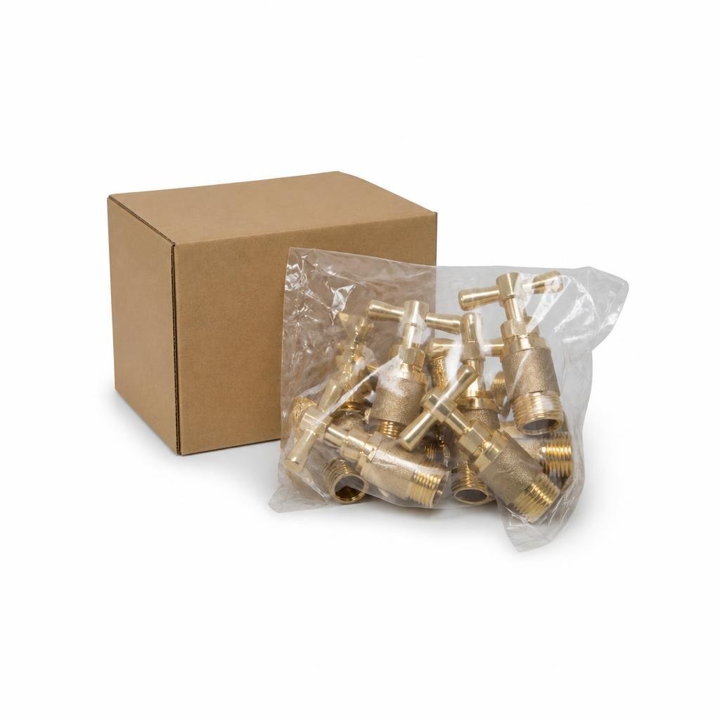 ELISE ESC994 20MM BRASS CONSEAL STOP COCK (6PCS/BOX)
