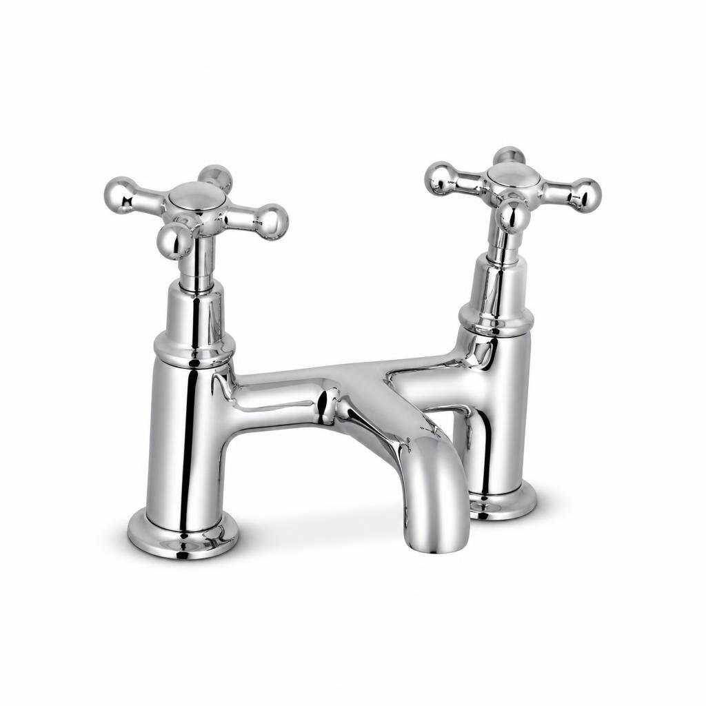 KIMDA S1114P TWINS PILLAR TAP