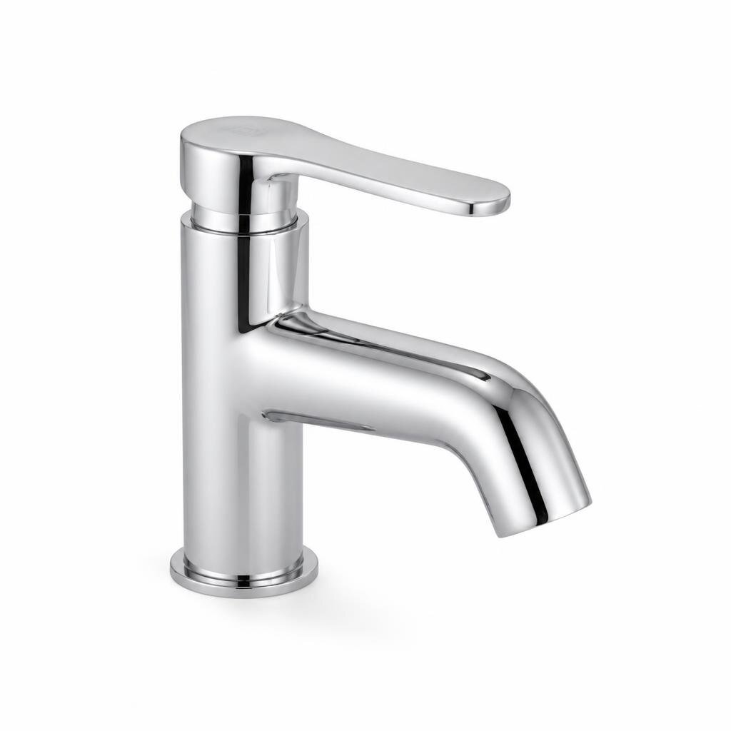 NATORO 2033P SOLID HANDLE PILLAR SINK TAP