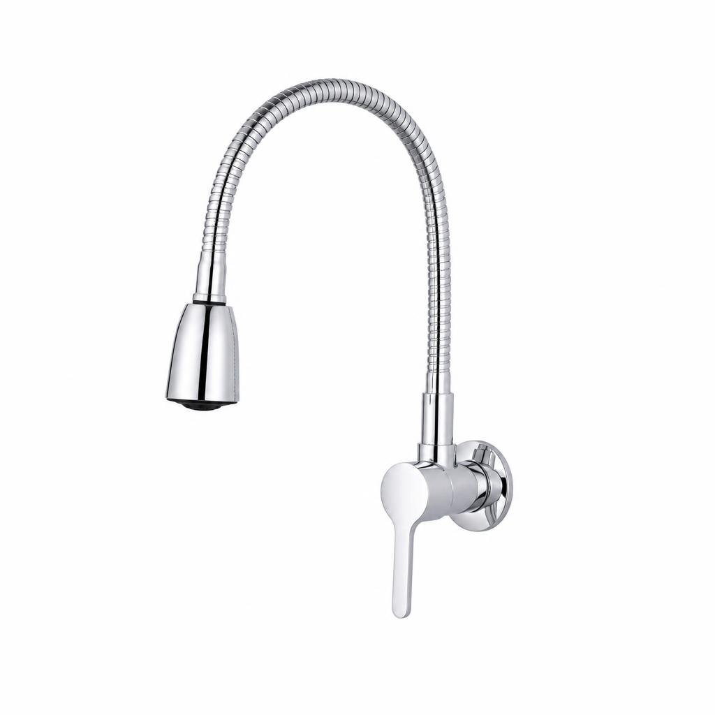 NATORO 2055W FLEXIBLE ARC WALL SINK TAP