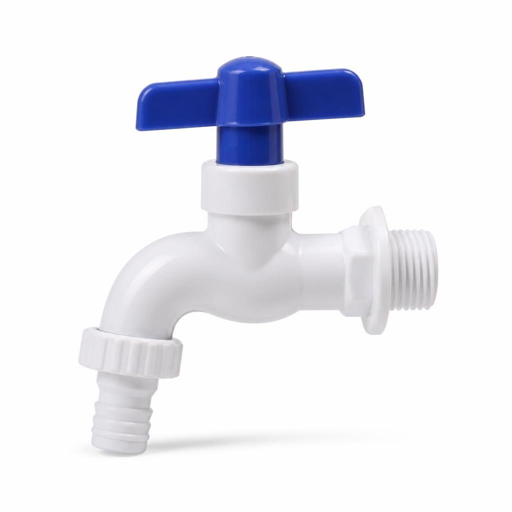 MARKSMAN 3007 1/2" PVC LEVEL BIB TAP