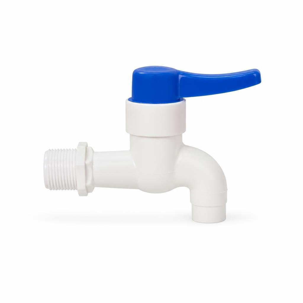 15MM PVC SINGLE LEVER BIB TAP