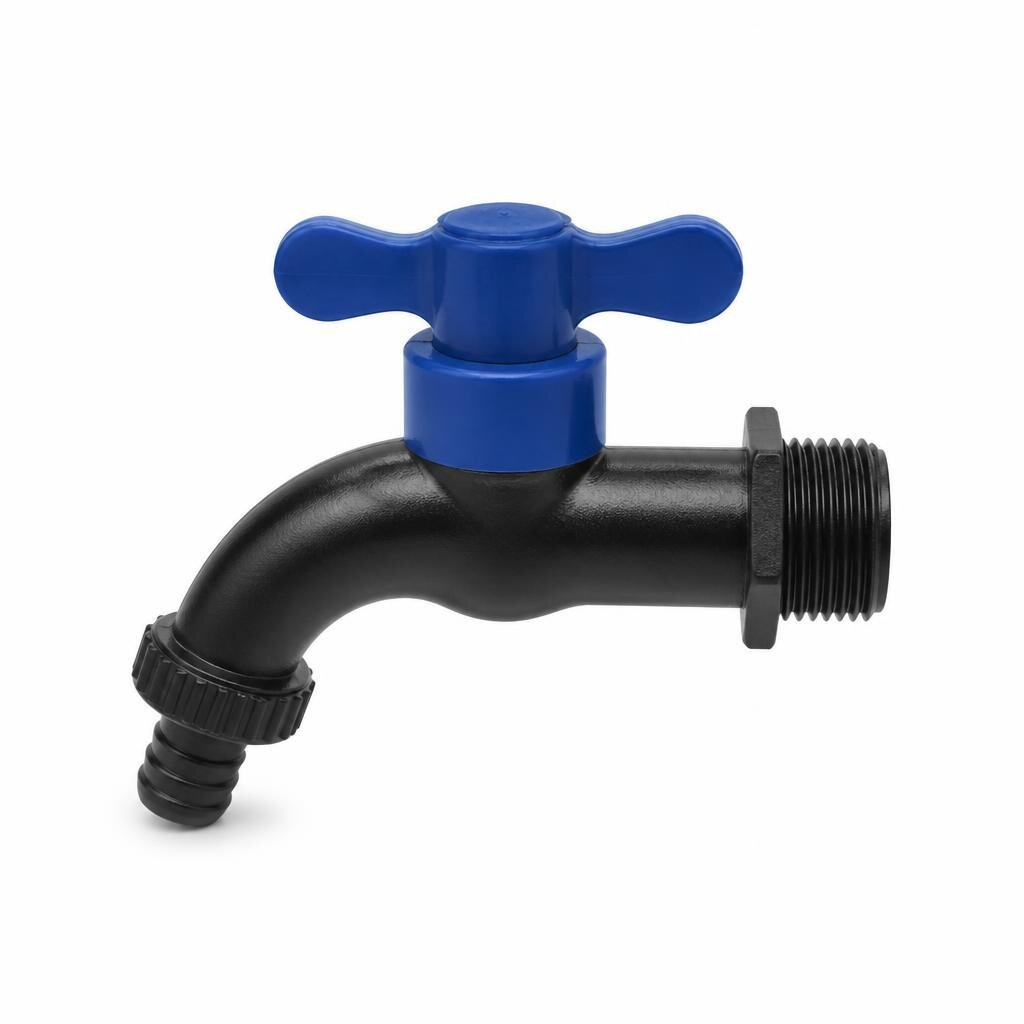 067XCH 1/2"X3/4" PLASTIC GARDENING BIB TAP NOZZLE