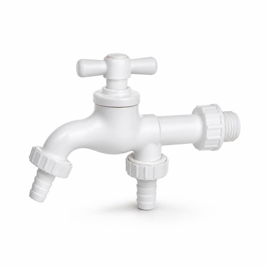 K-BRAND 2013 15MM PVC 2WAY BIB TAP