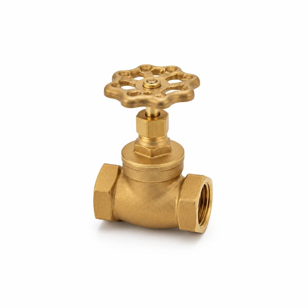 SHORT BRASS CONTROL VALVE