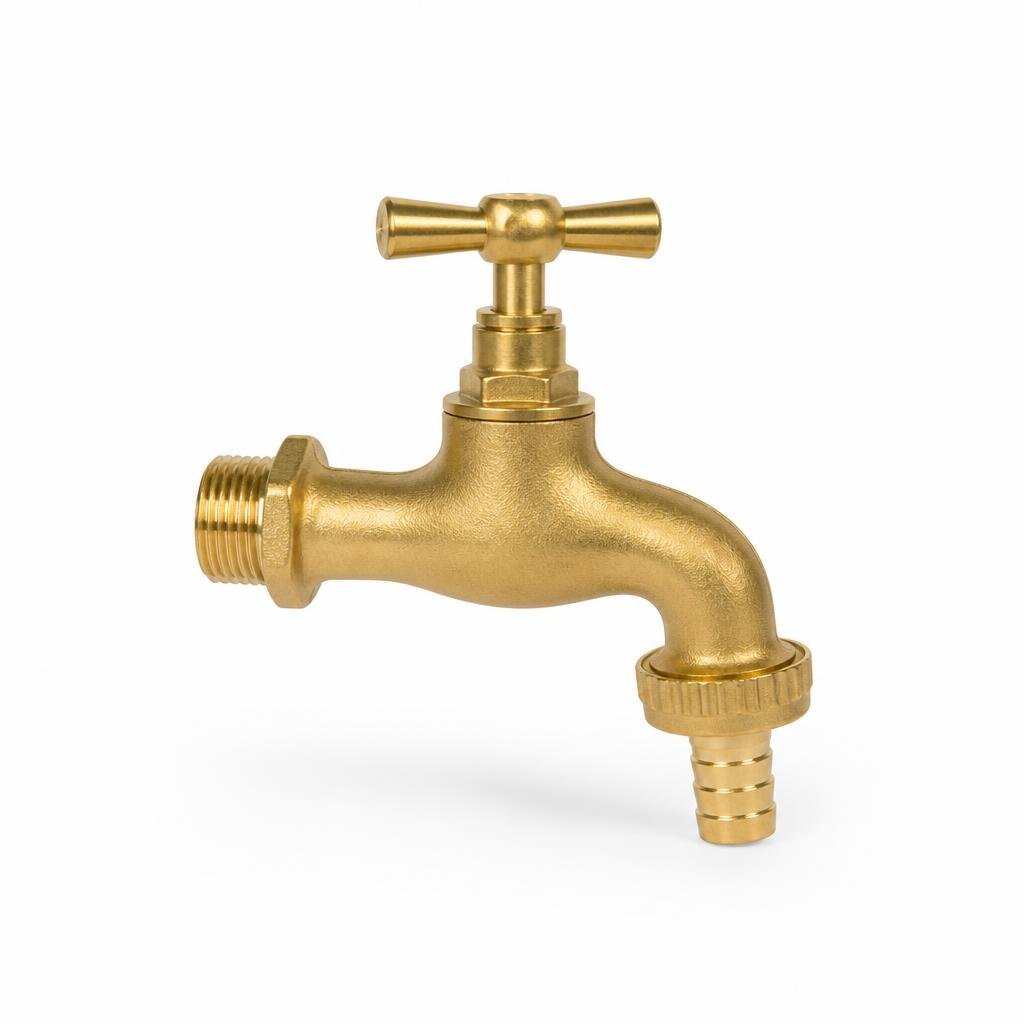 M-CITY 15MM BRASS BIB TAP LIGHT DUTY