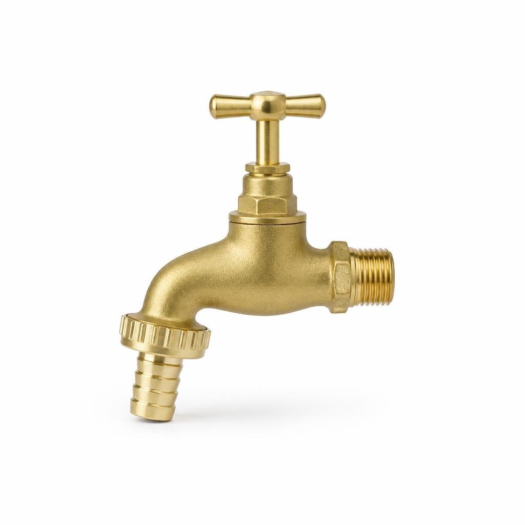 CITY 15MM BRASS BIB TAP HEAVY DUTY