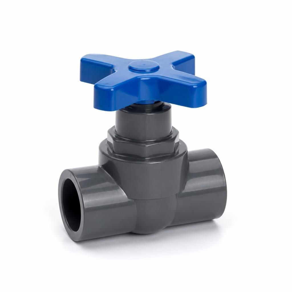 WATERTEC FVS-X20EB 20MM PVC STOPVALVE (X HANDLE)
