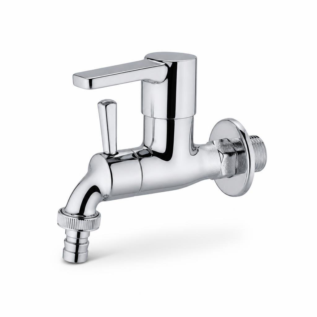 KITA 260 15MM 2WAY BRASS CHROME GARDEN TAP