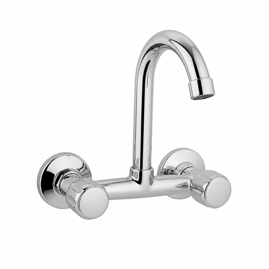 VIP V-2100AM CHROME WALL SINK TAP