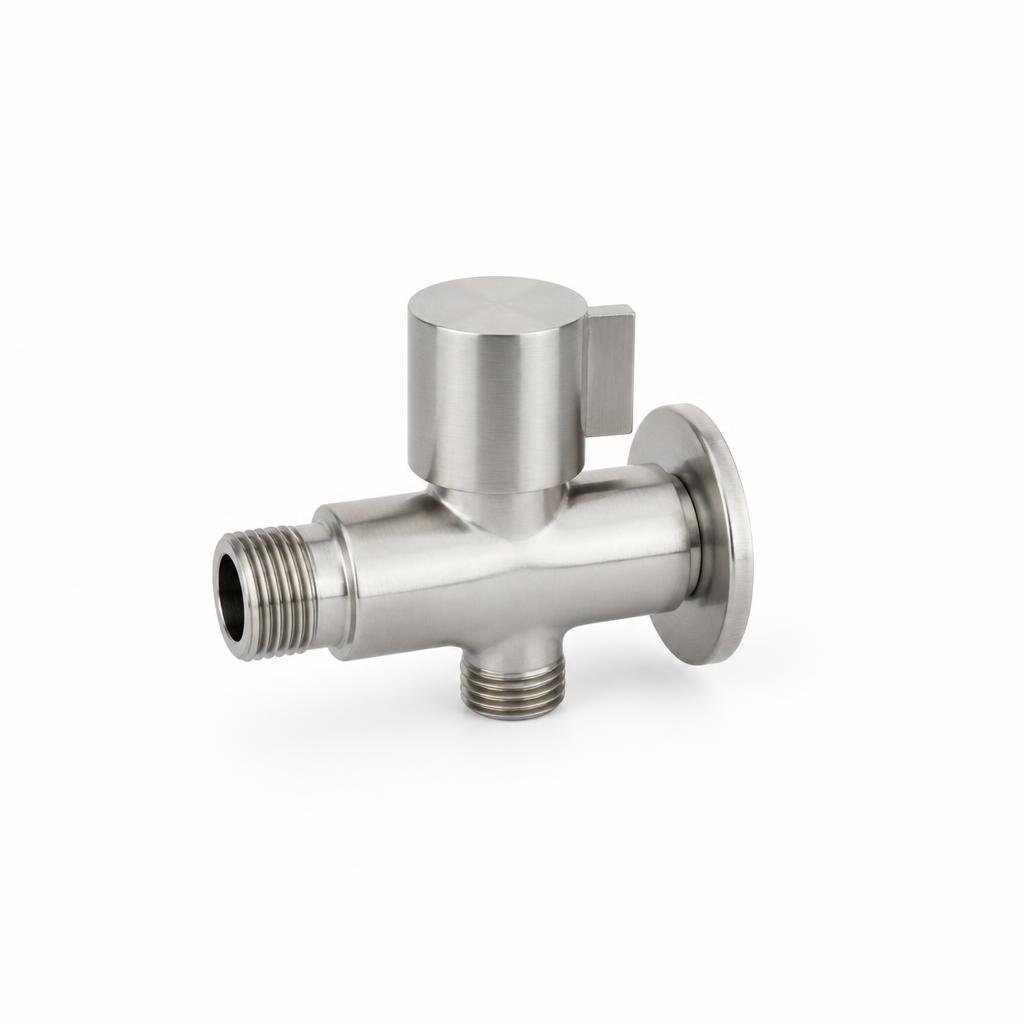 VIP MG-4818 SUS-304 S/STEEL MATT GREY TWO WAY ANGLE VALVE