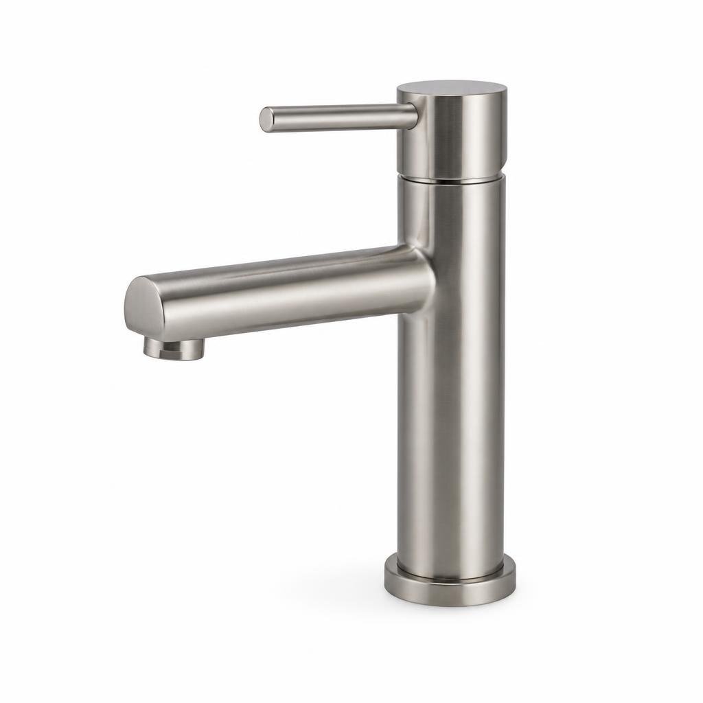 VIP MG-3612 SUS-304 S/STEEL MATT GREY SINGLE COLD BASIN TAP