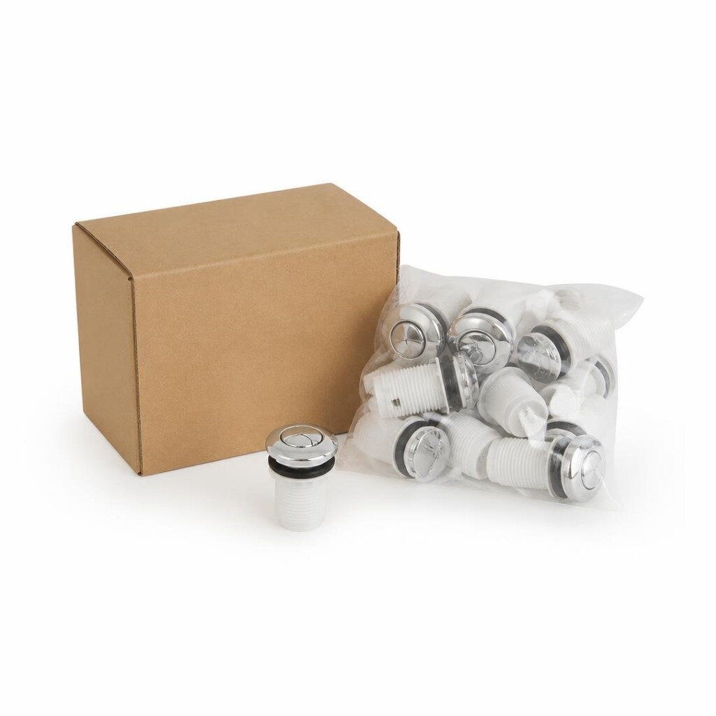TECHPLAS FAO-OV-S300A 40MM DUAL FLUSH PUSH TYPE (50PCS/CTN)