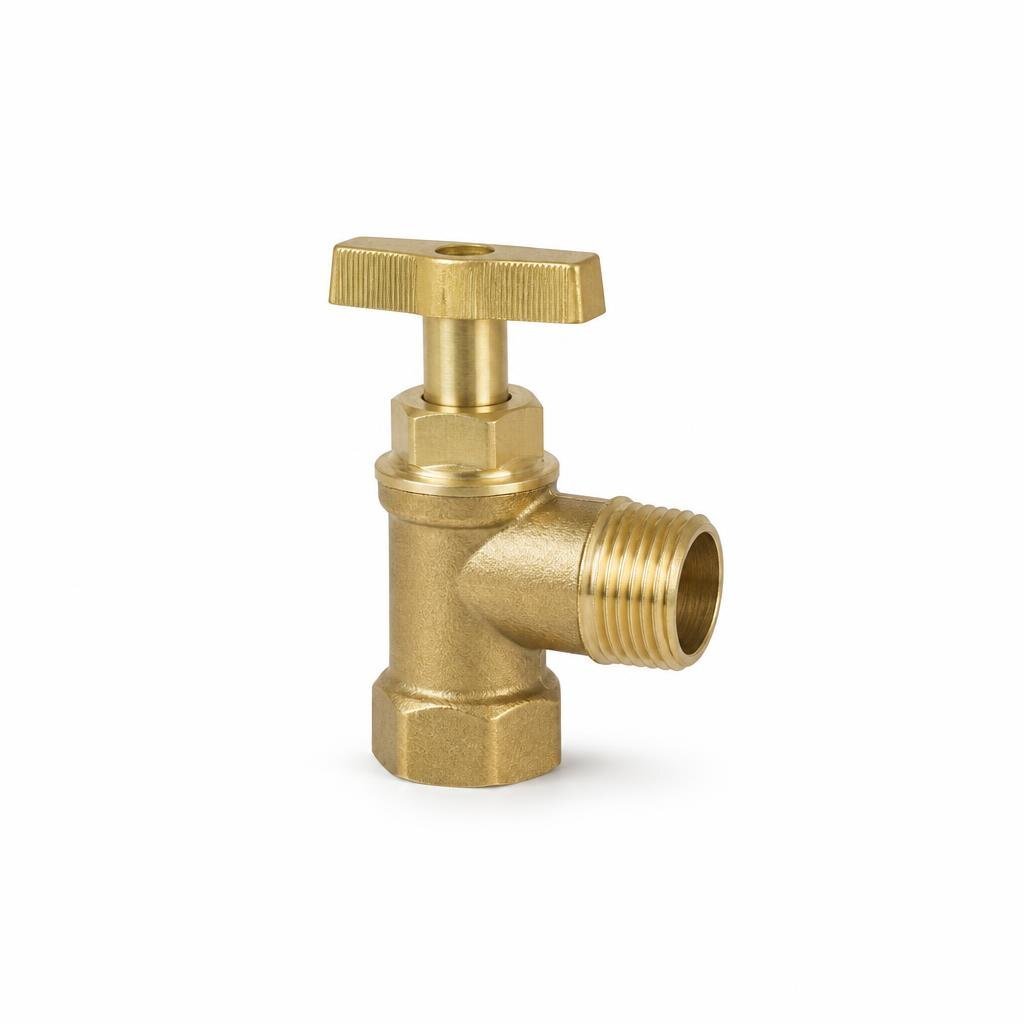 MARKSMAN 7337 15MM BRASS ANGLE VALVE